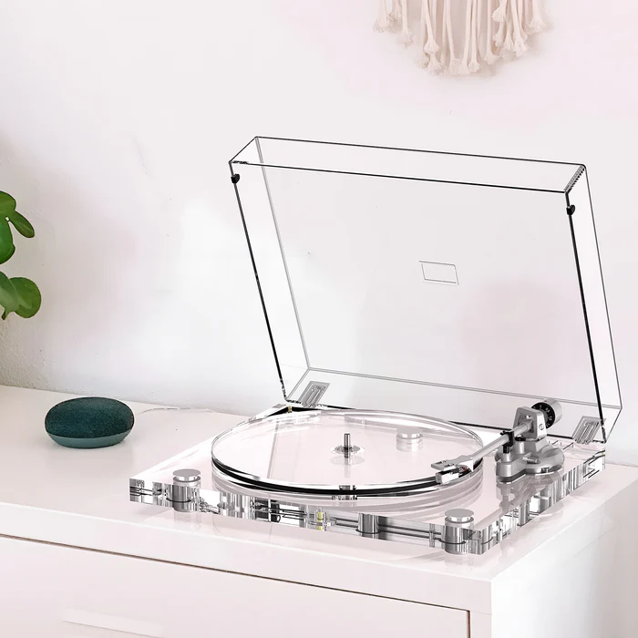 Pellucid Vinyl Record Player Turntable