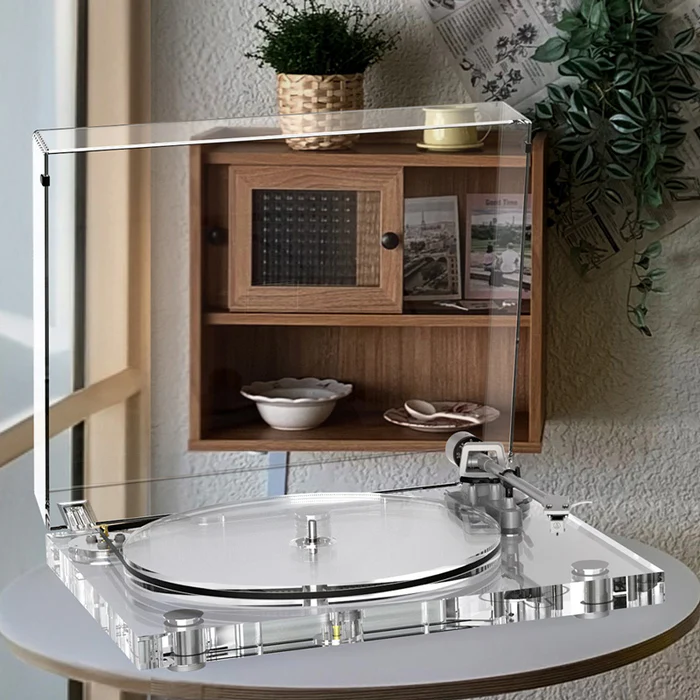 Pellucid Vinyl Record Player Turntable