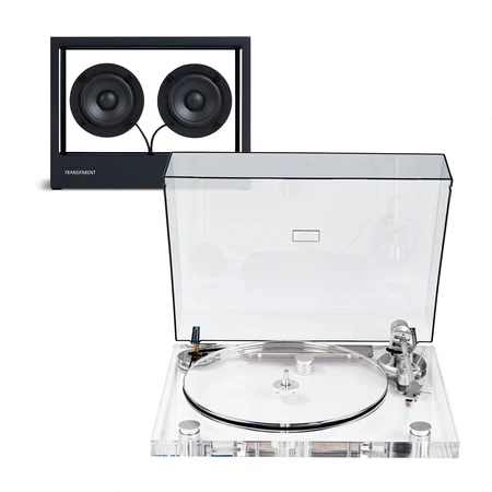 Pellucid Vinyl Record Player Turntable