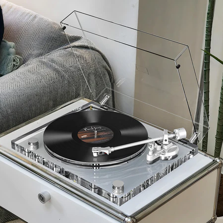 Pellucid Vinyl Record Player Turntable